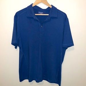 Untuckit Clavidor Blue Performance Polo